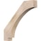 Ekena Millwork 3 1/2"W x 24"D x 24"H Imperial Smooth Knee Brace, Douglas Fir BRC04X24X24IMP00SDF - alternate 1
